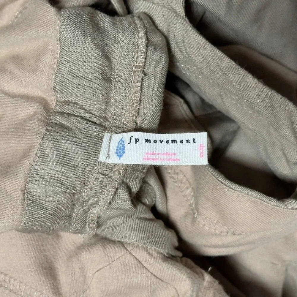 FP Movement Southern Lights Onesie Jumpsuit Desert Sage Tan XS Free People - Picture 7 of 9